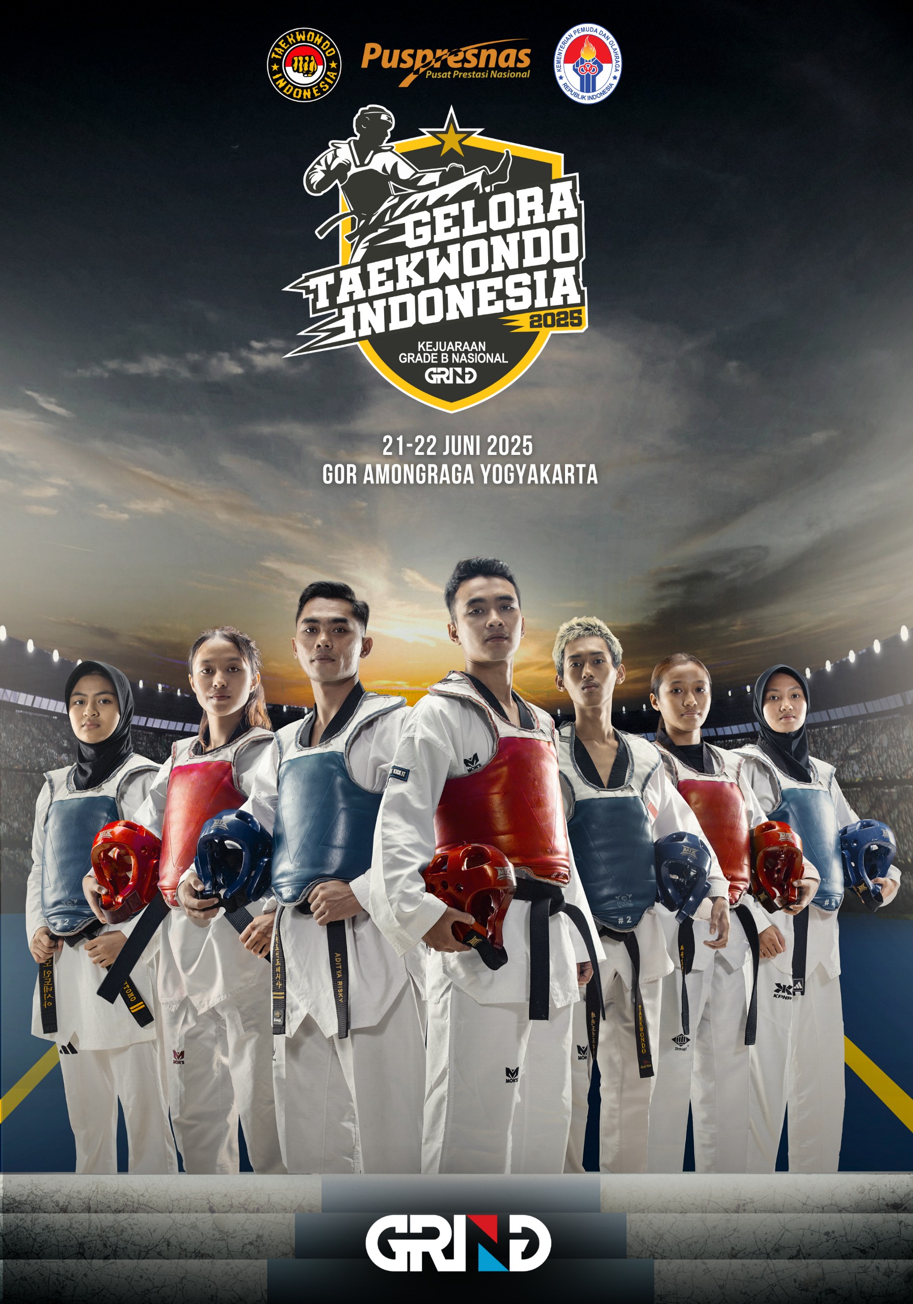 Panggung Juara Taekwondo Indonesia VJTC Banyuwangi